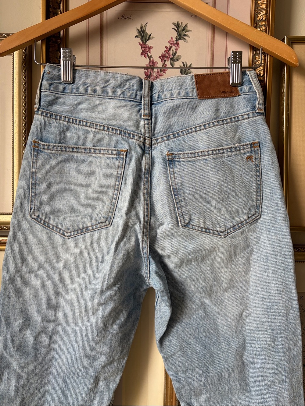 Madewell The Perfect Vintage Jean in Fitzgerald Wash 25 - Picture 9 of 11